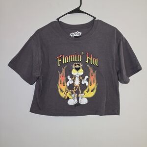 Flamin' Hot Graphic Crop Top